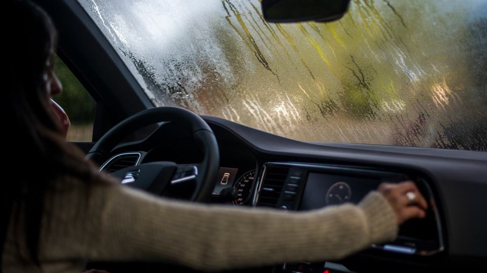 Condensation is a major problem for drivers during the winter months