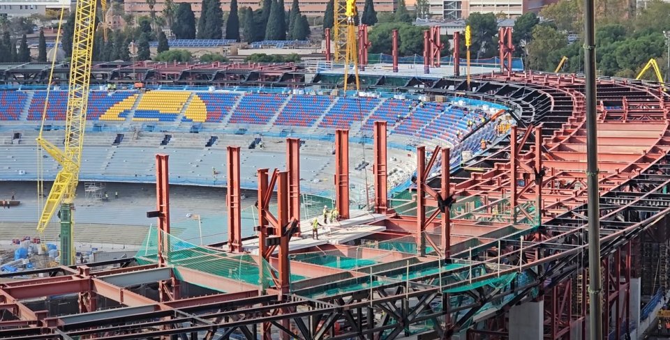 New images of the redeveloped Nou Camp have been revealed