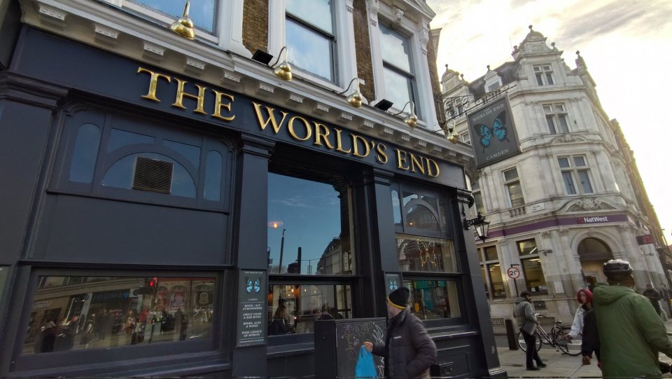 Emma Hayes held a press conference at the World's End in Camden