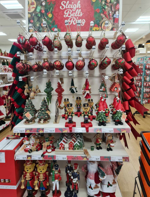 The popular retailer has embellishments, ribbons, wreaths, kids craft and so much more