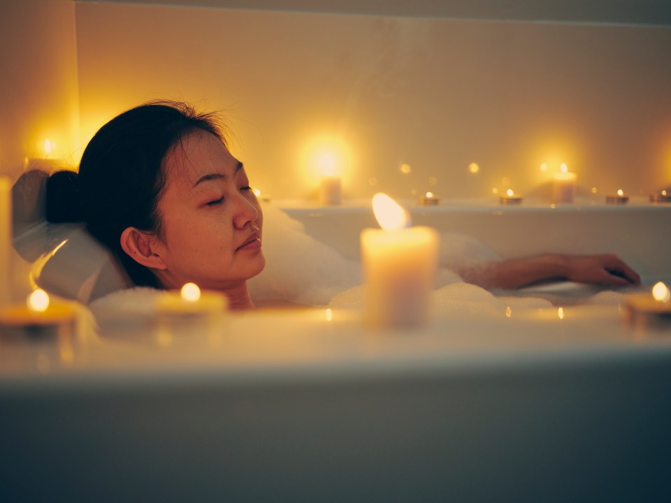 Many Brits prepare for their ideal night in with a 19-minute soak in the bath (stock)