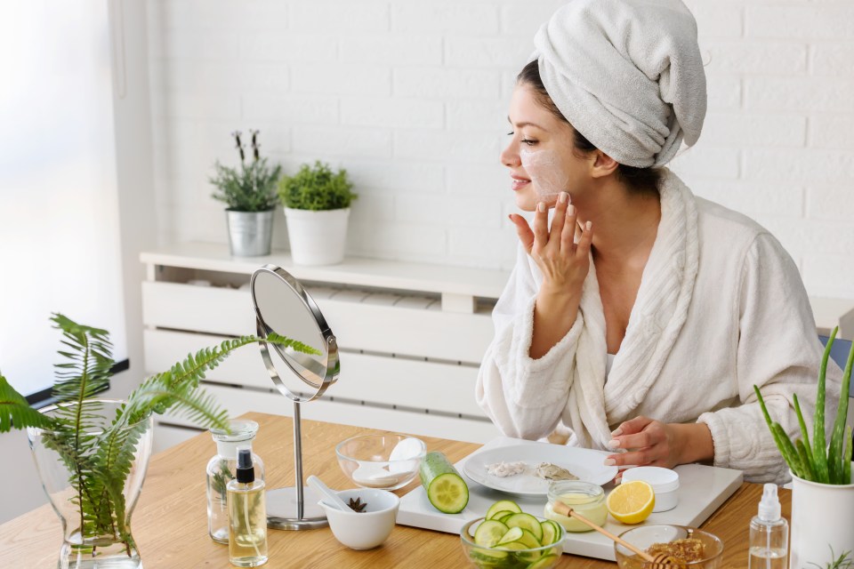 At-home face makes and other spa treatments are also a firm favourite for self-care (stock)