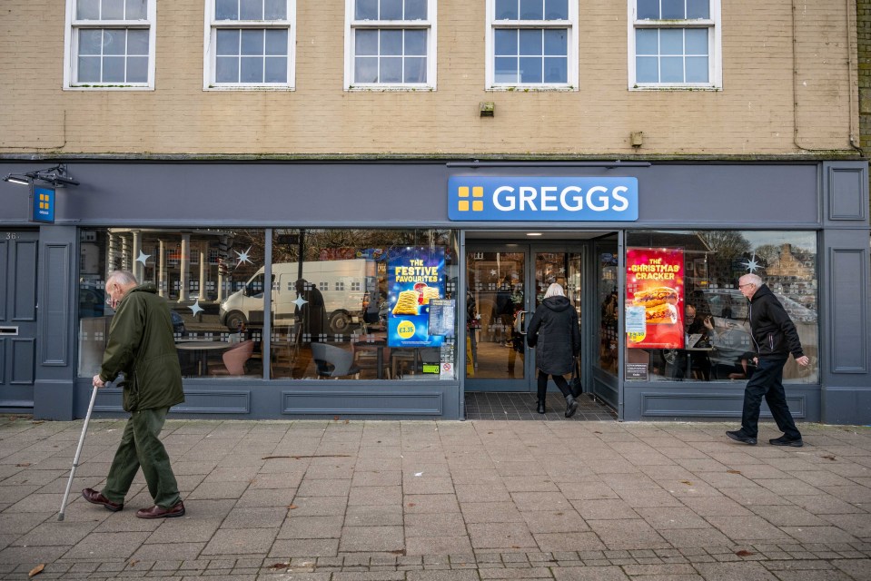 Greggs store in Swaffham, Norfolk.