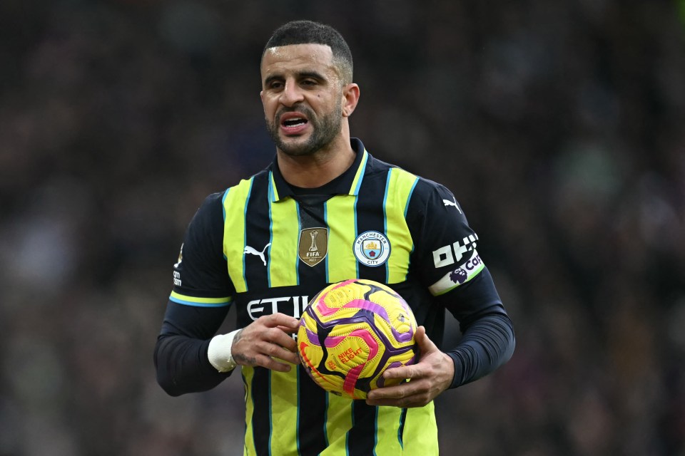 Manchester City are on the lookout for a replacement for Kyle Walker