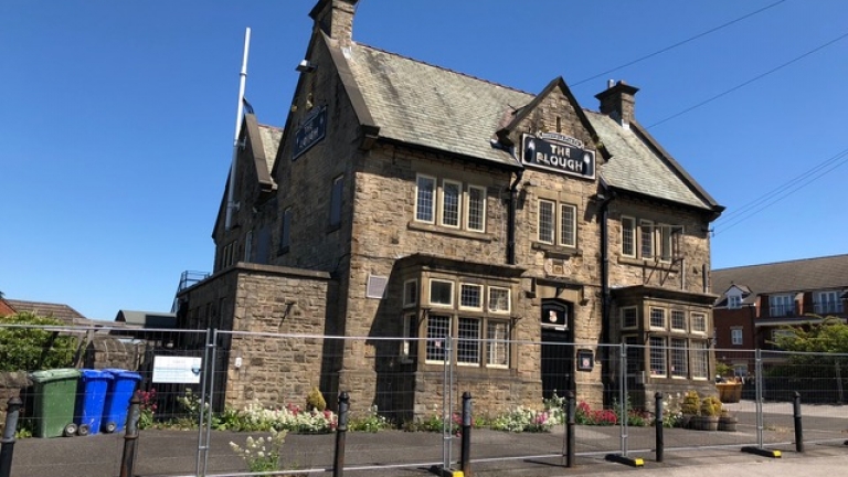 The Plough Inn, which used to sit across from Sandygate, is thought to be where the modern rules of football were agreed