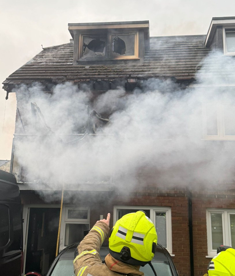 A family's home was destroyed after an e-bike battery exploded