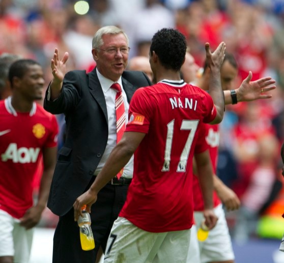 The Portuguese star buried a late winner against Man City in the 2011 Community Shield