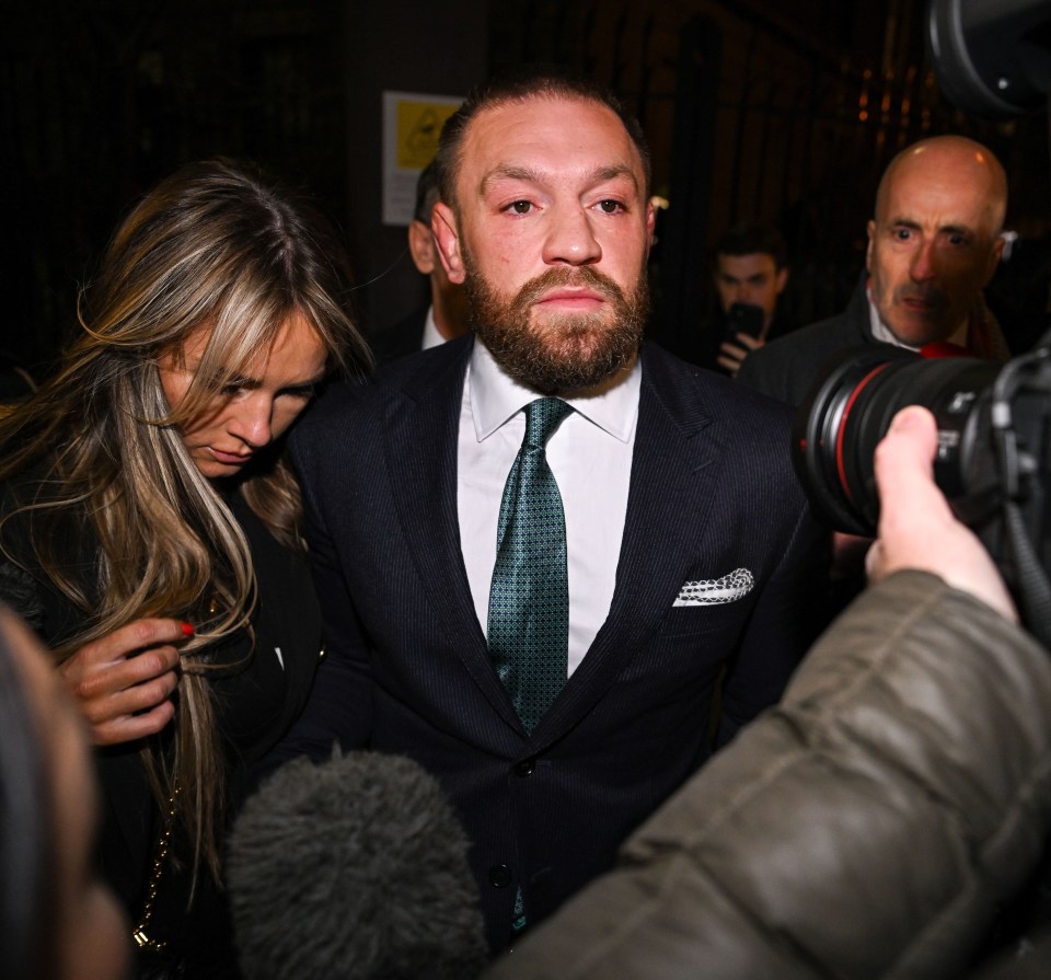 Conor McGregor was last month found liable to have assaulted a woman at a Dublin hotel in December 2018