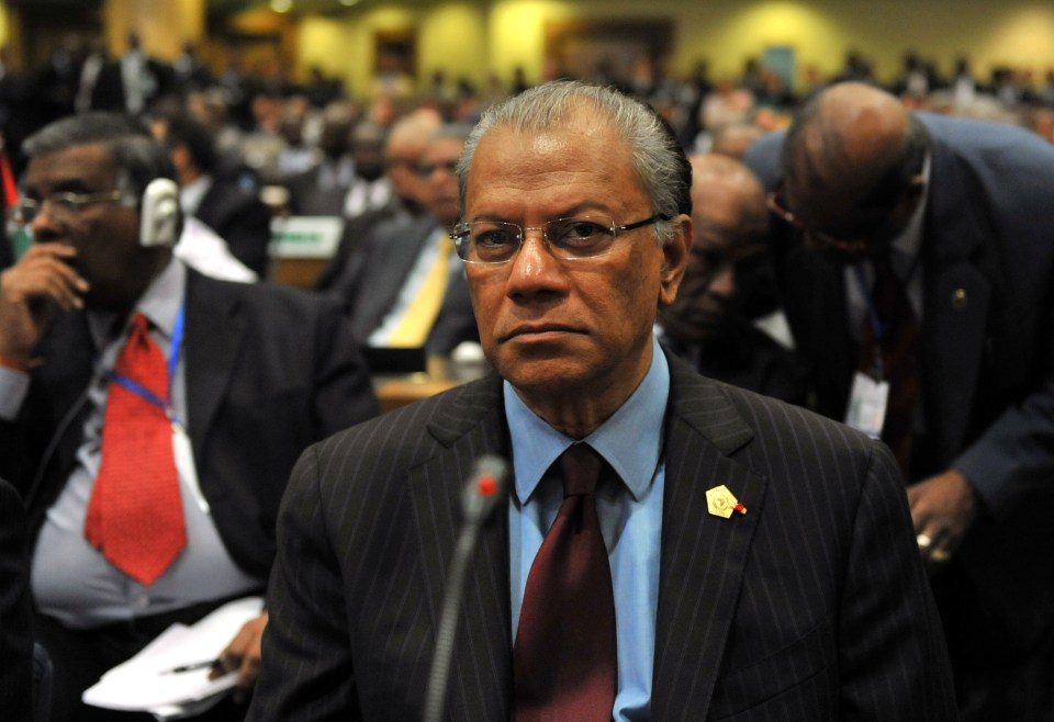 Mauritius Prime Minister Navin Ramgoolam wants up to £800million a year and reparations