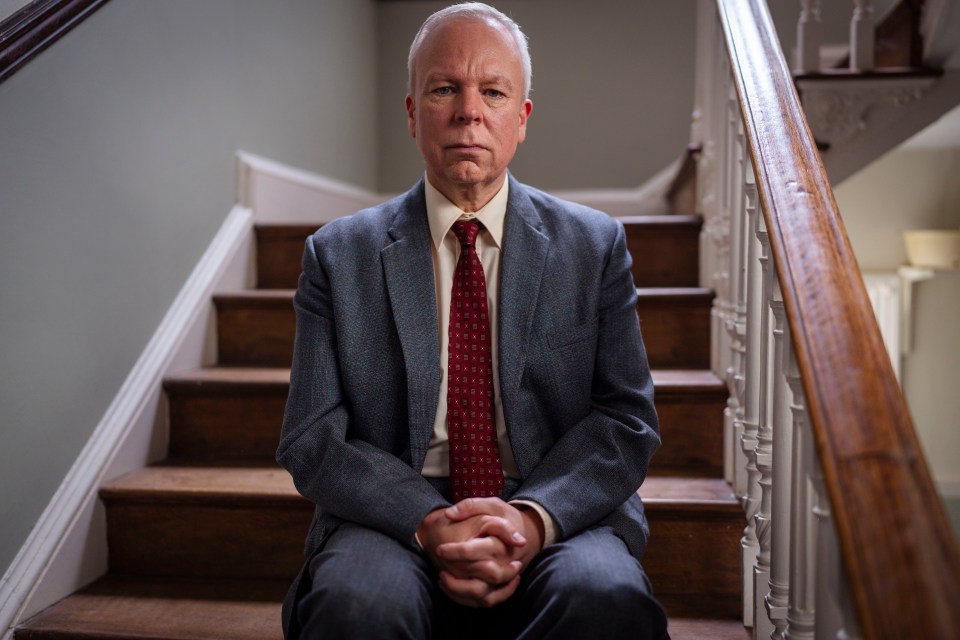 Steve Pemberton has opened up about his "brutal" new role