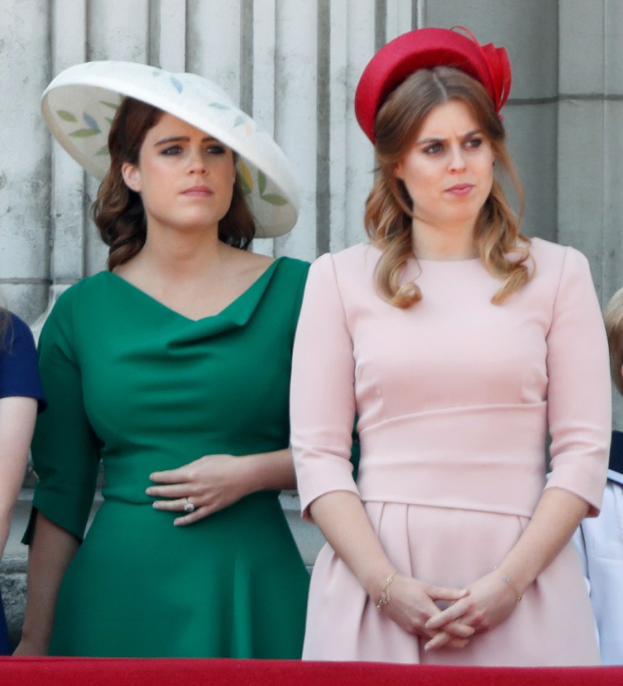 Princesses Beatrice and Eugenie have opted to spend the day with their in-laws instead