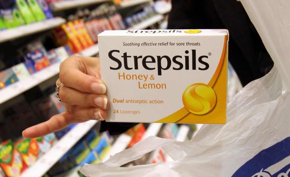 Strepsils contain a local anaesthetic to help ease sore throats