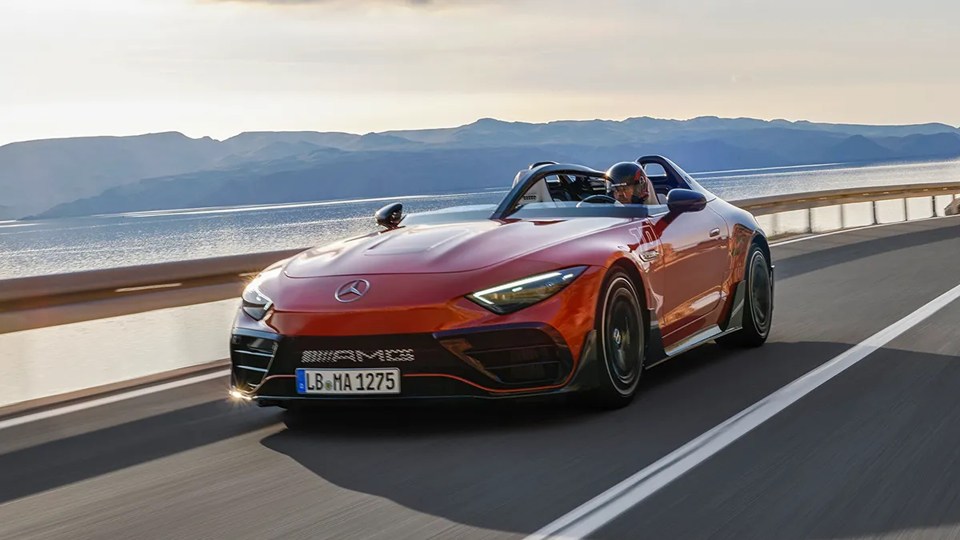 Mercedes-AMG have revealed a sleek new sports car that comes without a windscreen