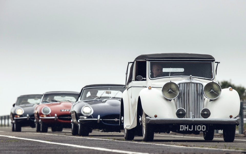 Classic Jaguar and Land Rover motors