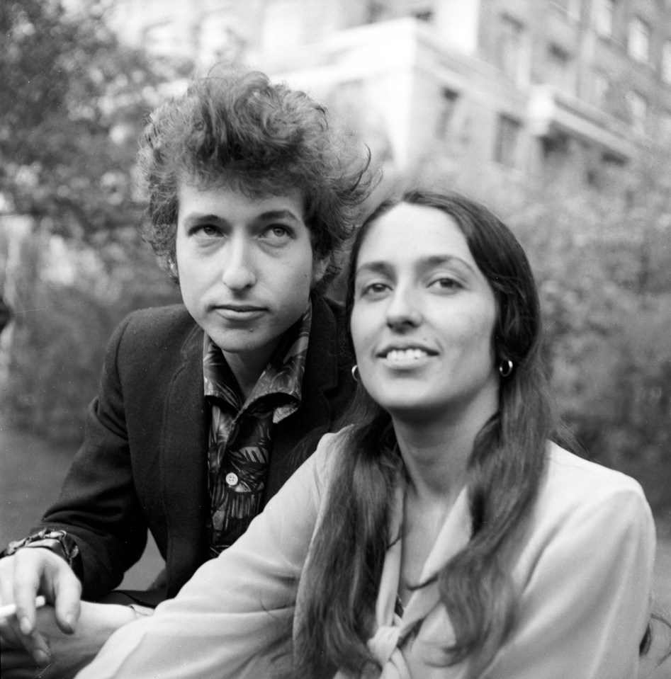 The real Bob Dylan and Joan Baez pictured in 1965