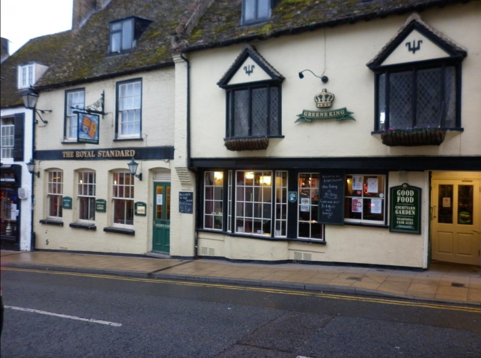 The Royal Standard in Ely where Debbie Steel was working before she disappeared