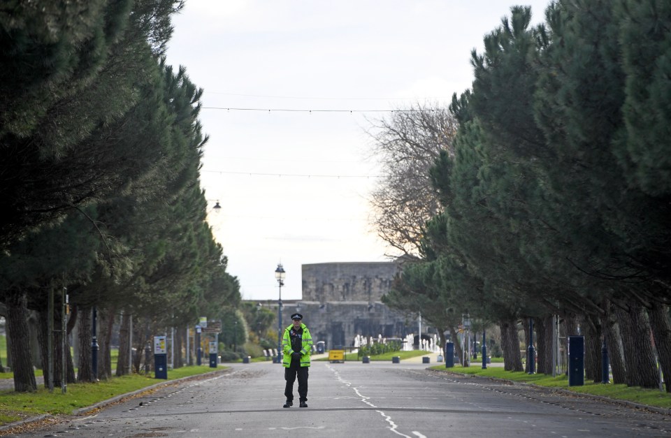 The unexploded ordnance was found during excavation works on Southsea seafront