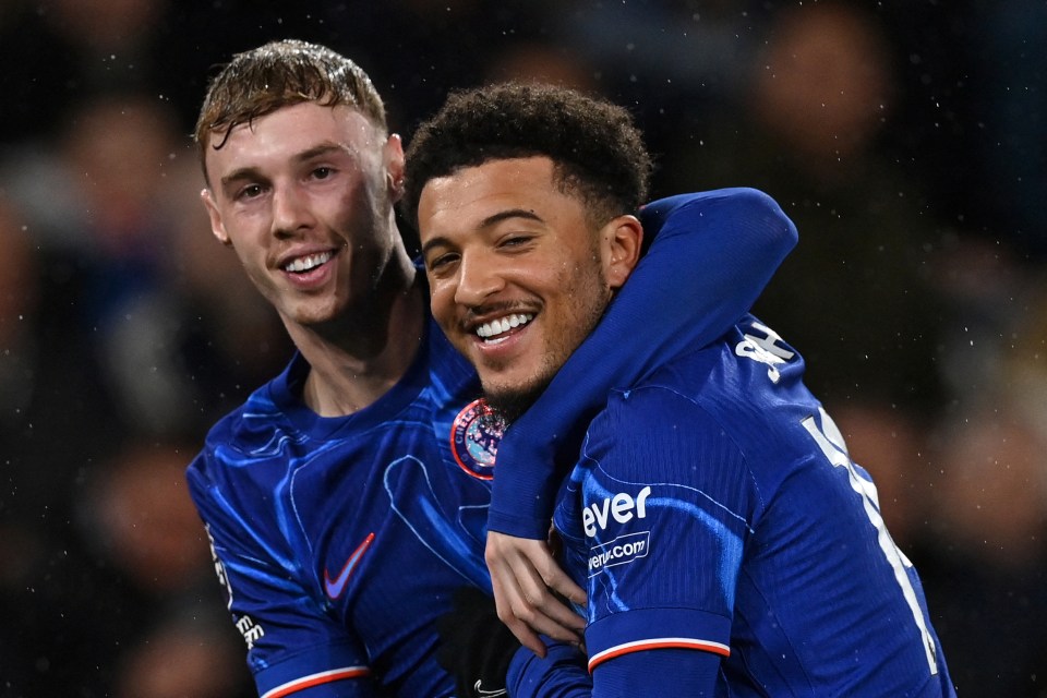 Cole Palmer and Jadon Sancho rounded out a stunning 5-1 victory for Chelsea over Southampton