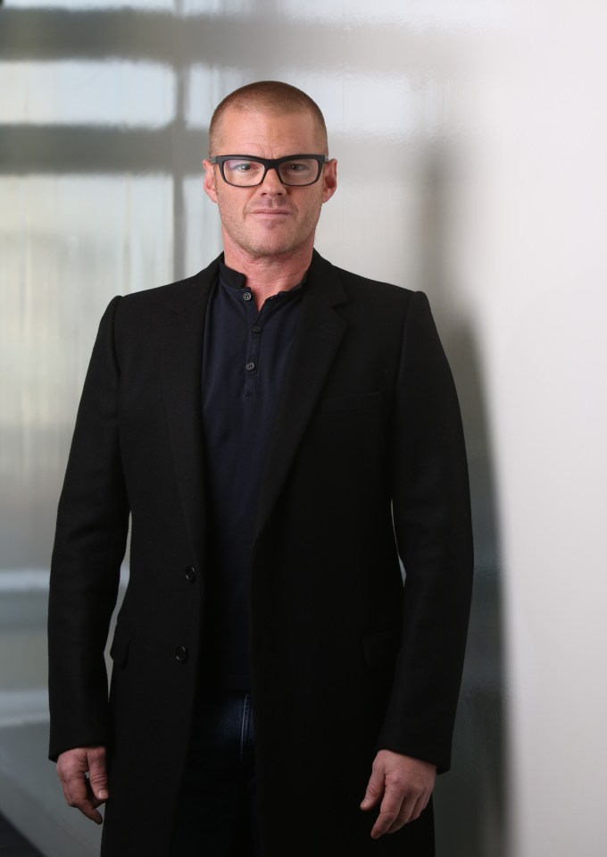 Portrait of Heston Blumenthal.