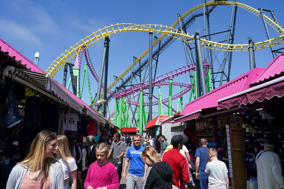 Fantasy Island in Skegness has thrilling rides for the whole family, from white-knuckle roller coasters to dodgems, water flumes and carousels