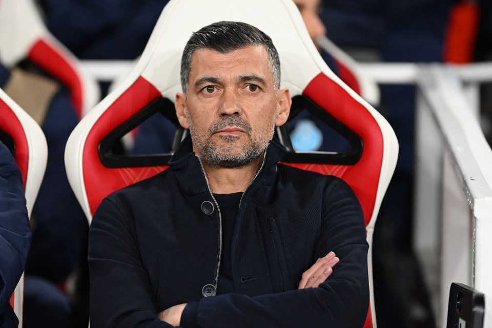 Sergio Conceicao has been confirmed as his replacement