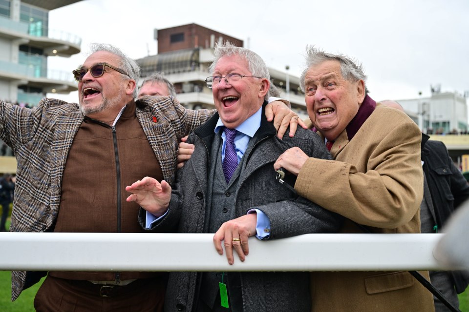 Sir Alex Ferguson, one of the co-owners of the horse, has given his blessing to Olive getting the leg up