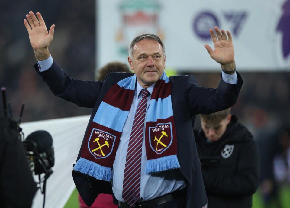 He was given a heroes welcome by the Hammers faithful