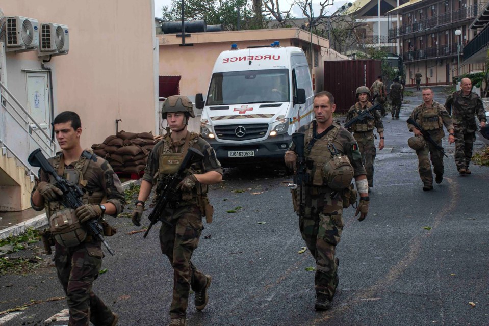 The French army has been deployed to help in Mayotte