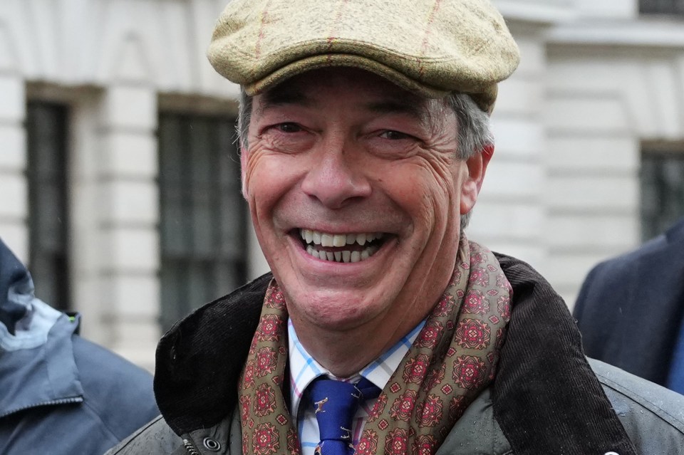 Gleeful Farage has declared himself the official Leader of the Opposition