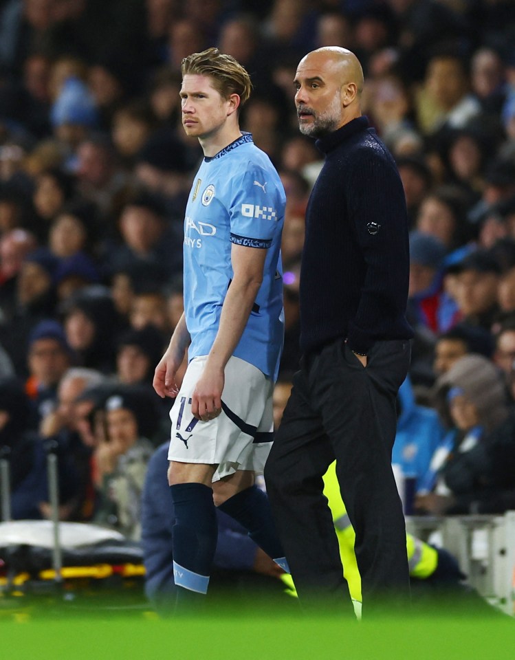 There is now speculation of a feud between Pep Guardiola and Kevin De Bruyne