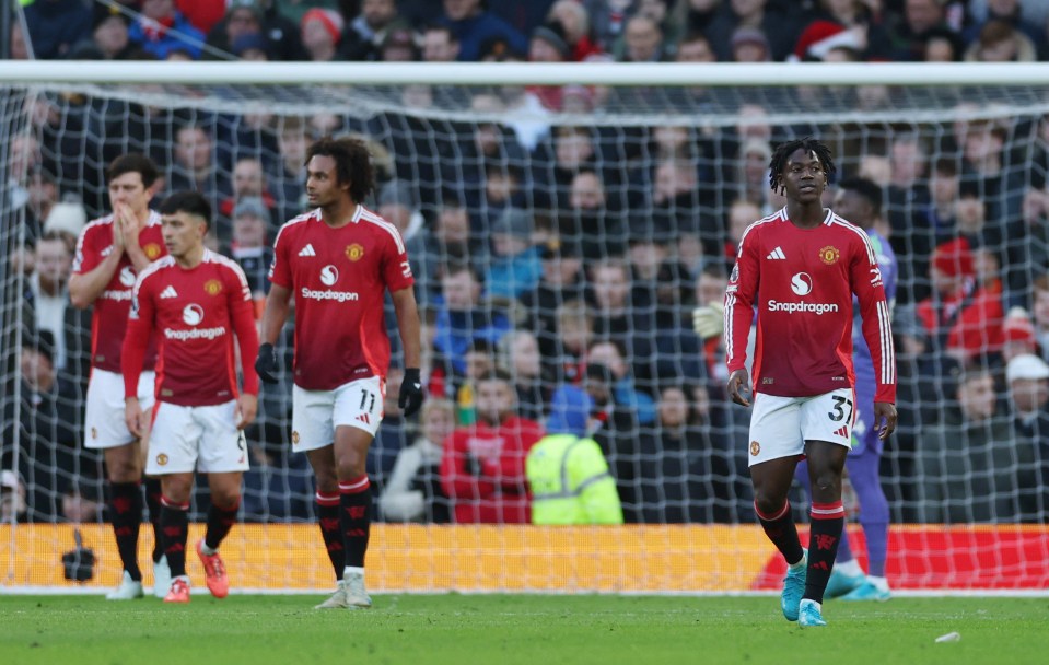 Manchester United were hammered by Bournemouth