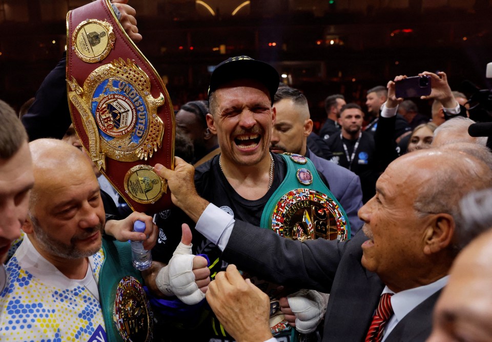 Usyk became the first undisputed heavyweight champ in nearly 25 years with a split decision victory in the pair's May melee