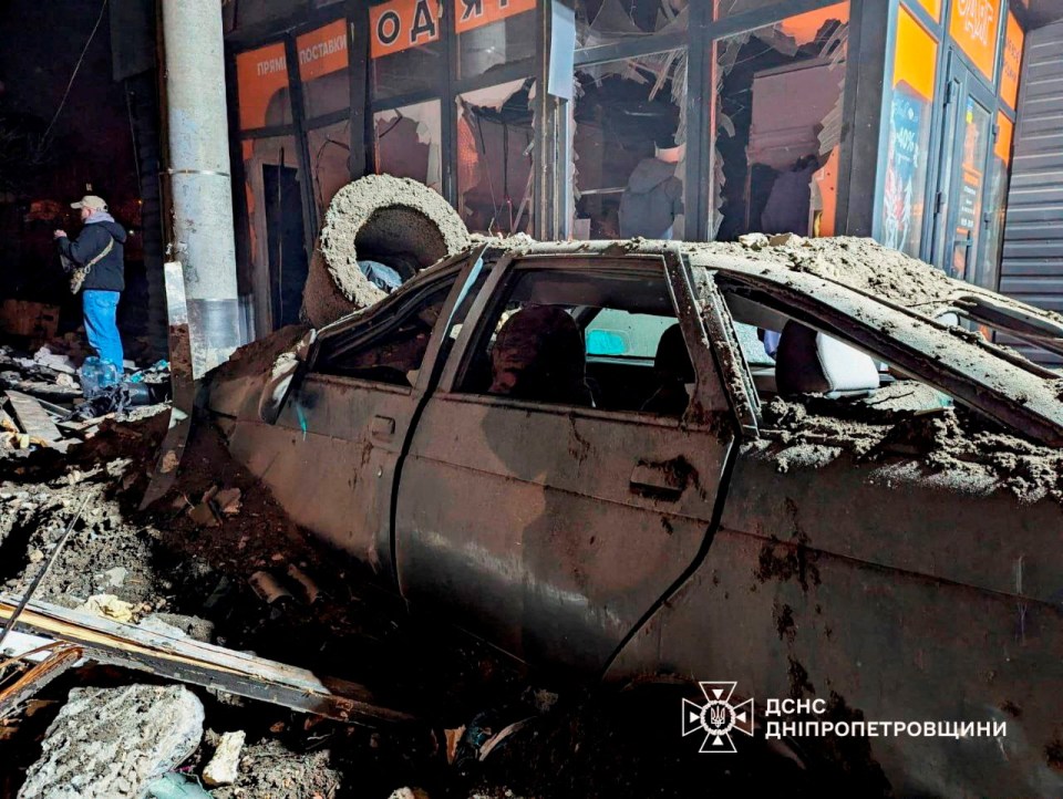 Shop windows and cars were just a glimpse of the destruction across Ukraine