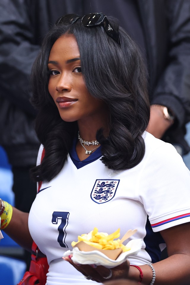 Tolami also attends Saka's England matches