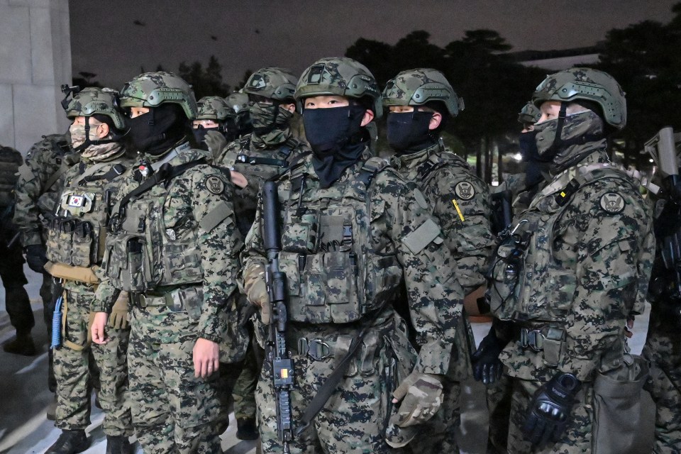 Martial law would mean military rule for Korea