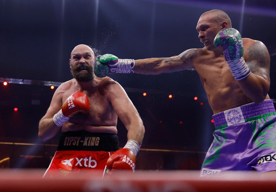 The Gypsy King was beaten by Oleksandr Usyk for a second time