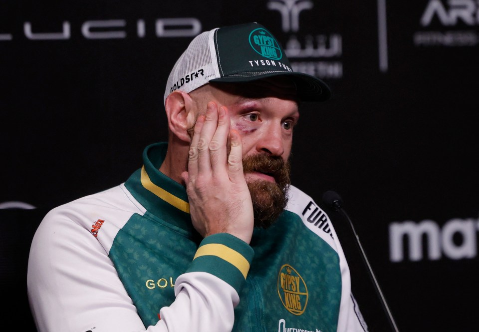 Tyson Fury was left heartbroken by the judges as he lost to Oleksandr Usyk again