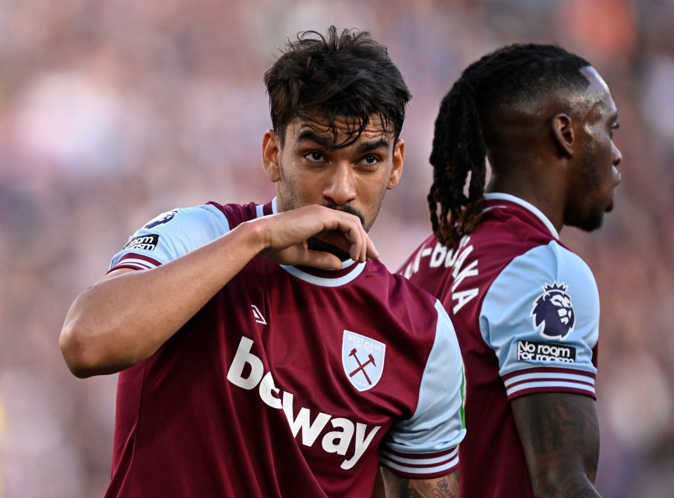 Lucas Paqueta posted a cryptic transfer hint before West Ham played Bournemouth