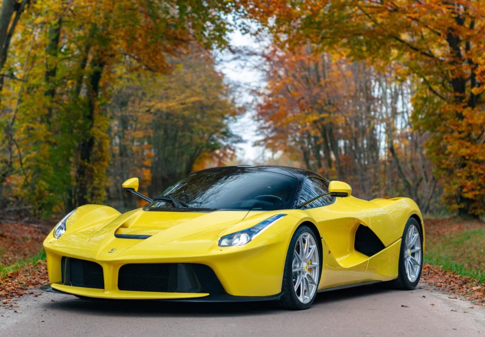 The hypercar is set to be auctioned off by RM Sotheby's in Paris in 2025