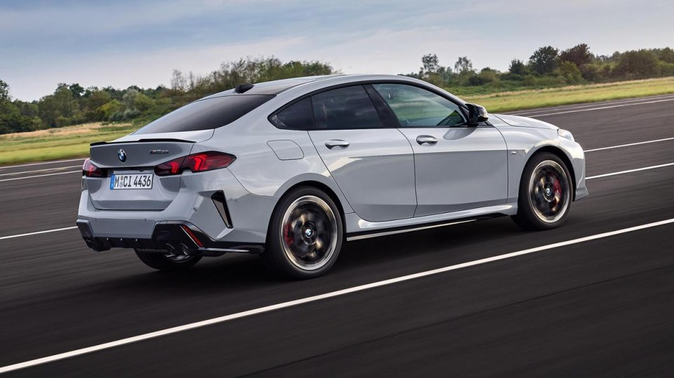 BM2 Series Gran Coupe features rear wheel drive