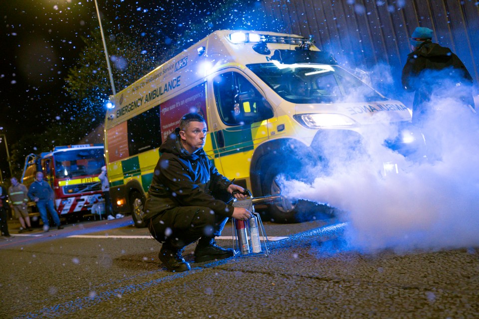 The Casualty Christmas special is a bleak affair