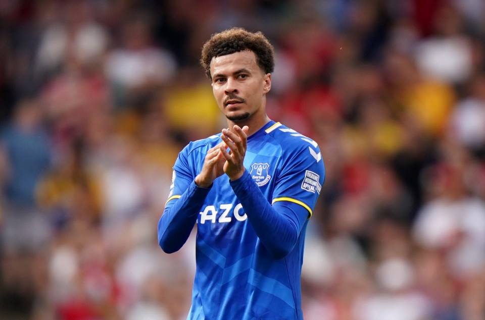 Dele Alli has announced his departure from Everton