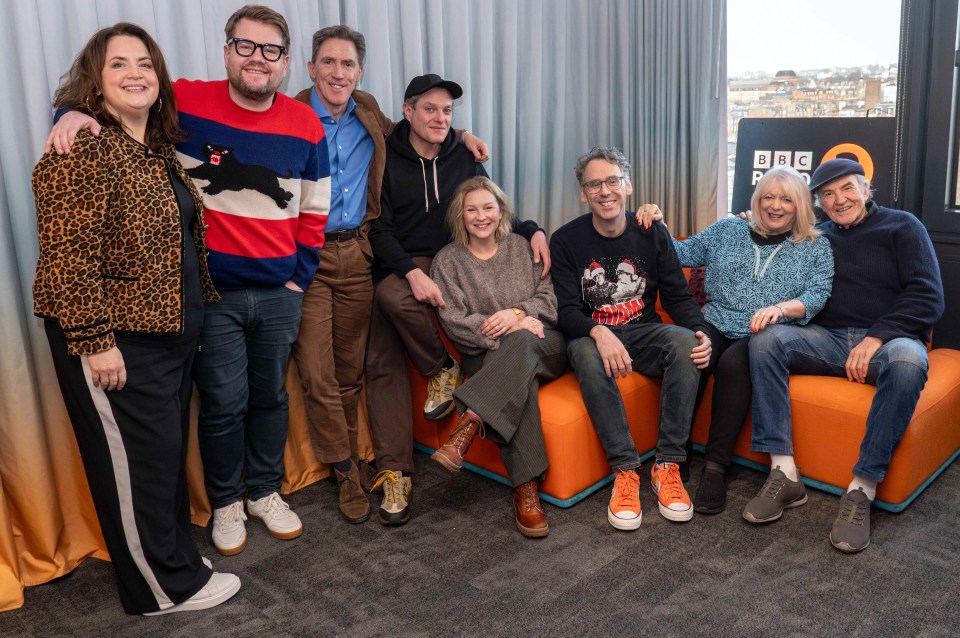 The cast of Gavin and Stacey promoting the hotly anticipated final episode