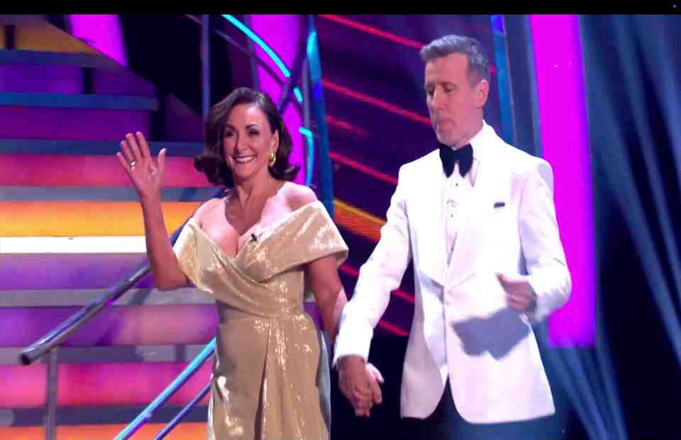 Strictly viewers were quick to comment on Shirley's 'over exposure'