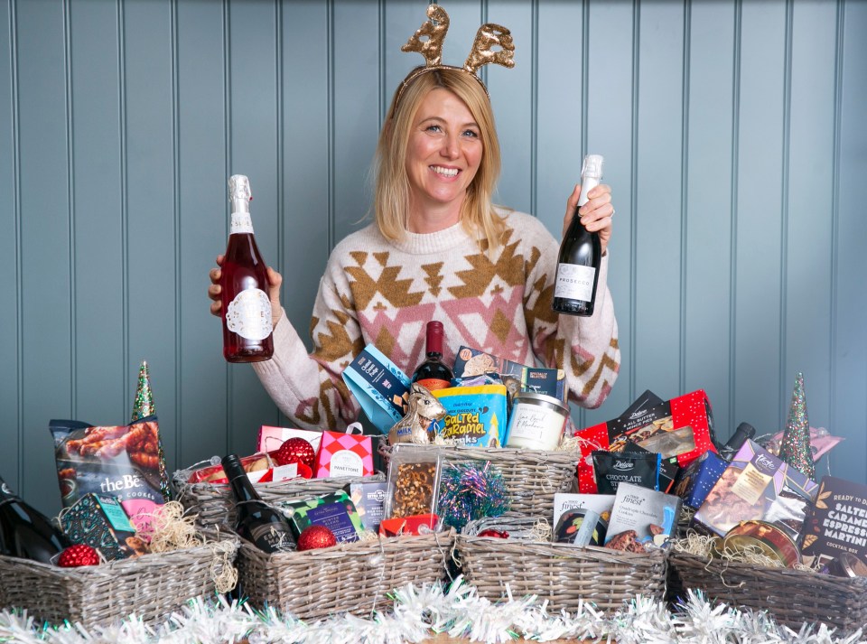 The Sun's consumer reporter Lynsey saved hundreds making DIY hampers from each of the supermarkets - and her favourite was actually the cheapest