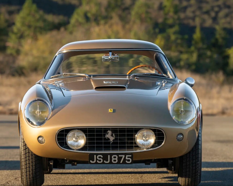 This one-of-28 gold Ferrari 250 GT LWB Berlinetta is going on auction for £3.5million