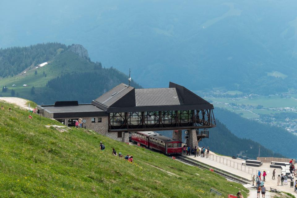 A mountain railway station in Austria has been named the best in the world