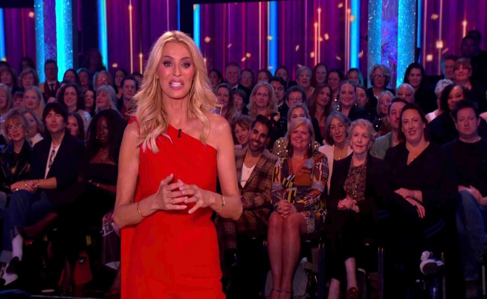 Strictly Come Dancing fans have called out an 'awkward' comment from host Tess Daly live on air