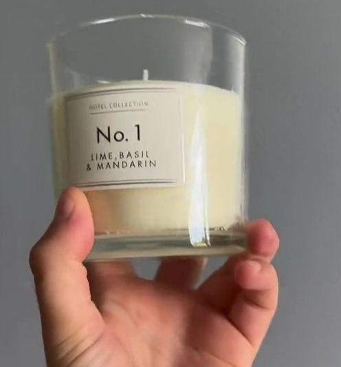 They praised Aldi's candles for helping to keep their house warm