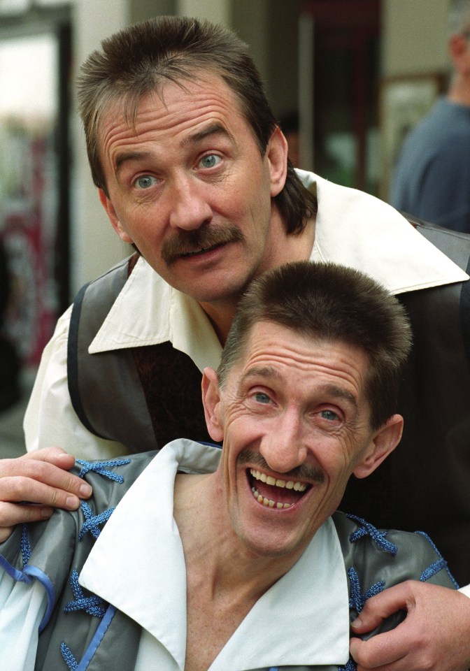 The original Chuckle Brothers